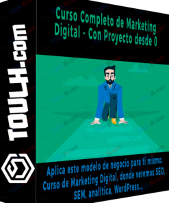 Curso Completo de Marketing Digital – Con Proyecto desde 0