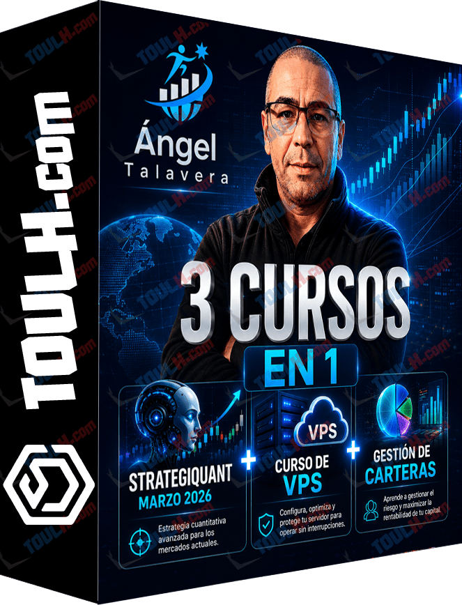 Cursos de Angel Talavera - StrategyQuant Marzo 2026 + Instalación de un VPS + Gestión de Carteras Cursos Ángel Talavera StrategyQuant trading algorítmico